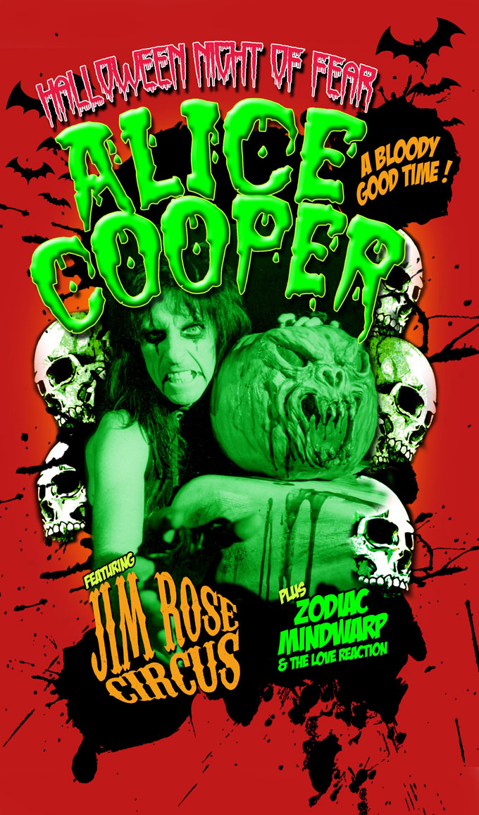 Alice Cooper - Alice Cooper tickets - Halloween 2010 show promo