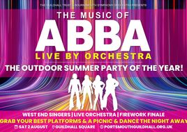 The Music of ABBA - Live by Orchestra is coming to Portsmouth’s Guildhall Square!