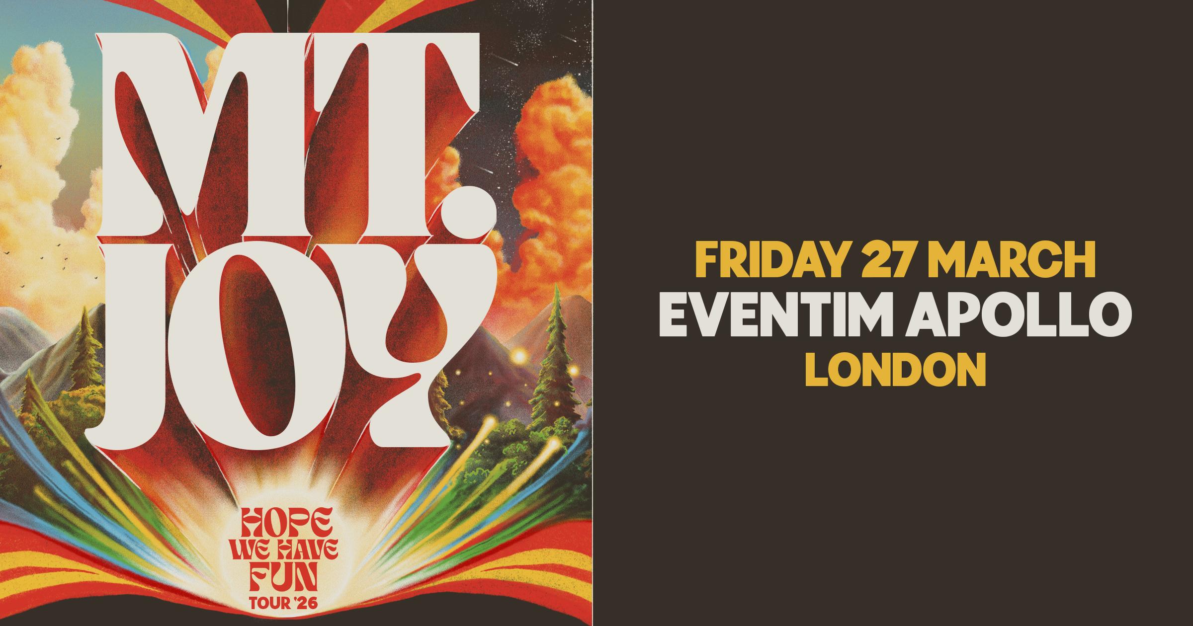 Mt.Joy Bring Their UK Tour to London's Eventim Apollo