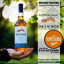 Dram Mor Whisky Tasting