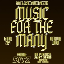 Music For The Many: DITZ @ MOTH Club