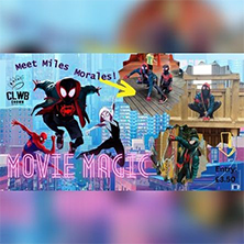 Spiderverse Movie Magic & Spidey Mascot!