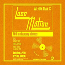 Wendy May's Locomotion 40th Anniversary