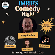 Imrie's Bar & Grill Presents Gary Faulds