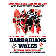 Barbarians v Wales