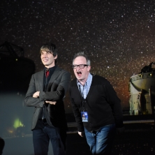 Brian Cox and Robin Ince
