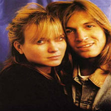Evan Dando and Juliana Hatfield