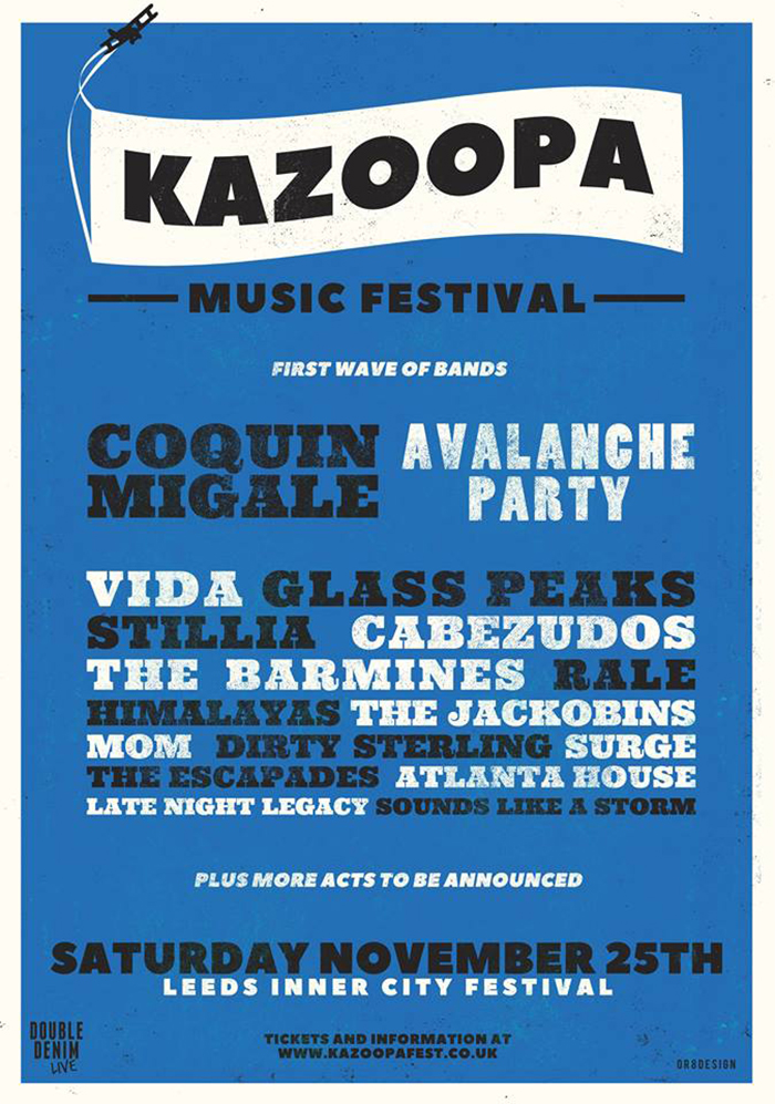 Kazoopa Festival 2017 Line-up 