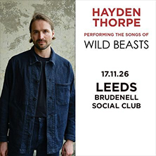 Hayden Thorpe performing Wild Beasts