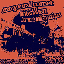 Temporal Comet, Interlaken, HMA