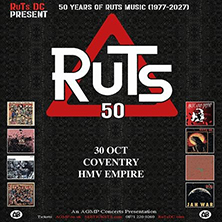 The Ruts 50th Anniversary Tour