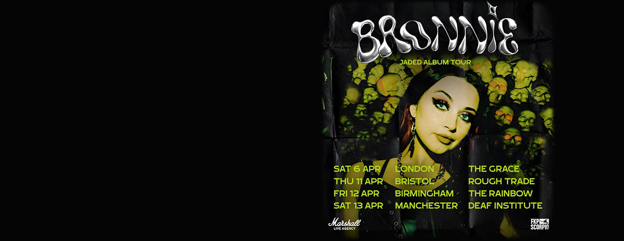Bronnie Tickets, Tour Dates and Prices.