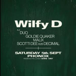 Phonox: Wilfy D + Friends