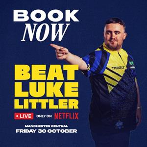 Beat Luke Littler - LIVE only on Netflix