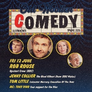 COMEDY AT THE OLD WOOLLEN - FRI 12 JUNE