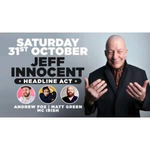 Stand up comedy with headliner Jeff Innocent