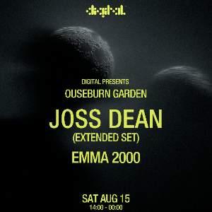 Digital presents: Joss Dean @ Ouseburn Garden