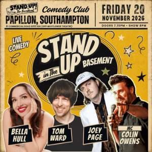 STAND UP IN THE BASEMENT: BELLA HULL & MORE