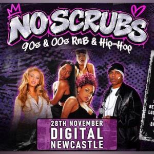No Scrubs: 90s & 00s RnB & Hip-Hop Night