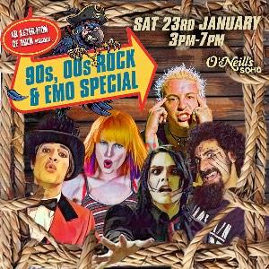 AN AFTERNOON OF ROCK: EMO & 90S, 00S ROCK PARTY