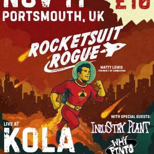 Rocketsuit Rogue - Hello, Apocalypse! UK Tour 2026