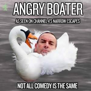ANGRY BOATER (FROM CHANNEL 4'S 'NARROW ESCAPES')
