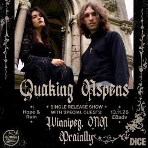 Quaking Aspens + Winnipeg, MN + Drainfly