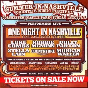 Summer In Nashville - Colchester 2026