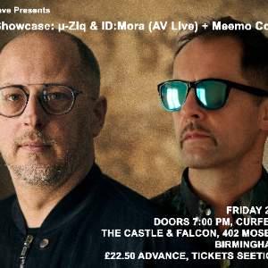 M-ZIQ & ID:MORA (AV LIVE) + MEEMO COMMA (LIVE)