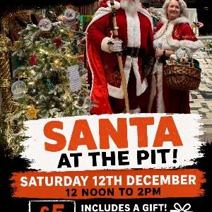 Santa at The Pit!