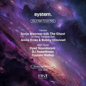 system. Terrace Party: Sonja Moonear, The Ghost