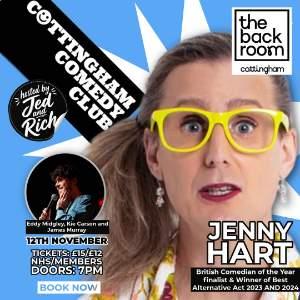 Cottingham Comedy Club presents: Jenny Hart