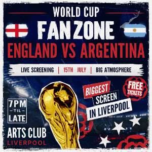 ENGLAND VS NORWAY - WORLD CUP FANZONE