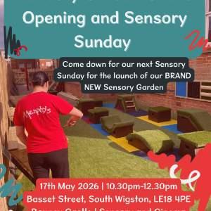 Celebrate the opening of our new sensory garden